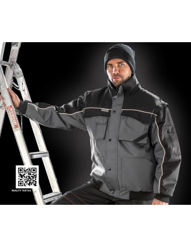 R-R071X-Zip Sleeve Heavy Duty Jacket